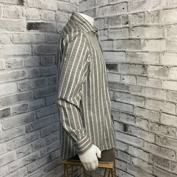 Etro Milano Check Graphic Print Casual Button Down Shirt - Picture 3 of 11